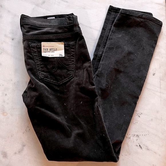 BNWT AG "THE STILT" CORDUROY CIGARETTE JEANS - Picture 5 of 12